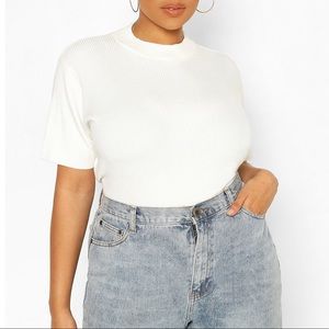 Plus Soft Knit Sweater Top